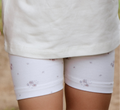 Organic Cotton Floral Bike Shorts