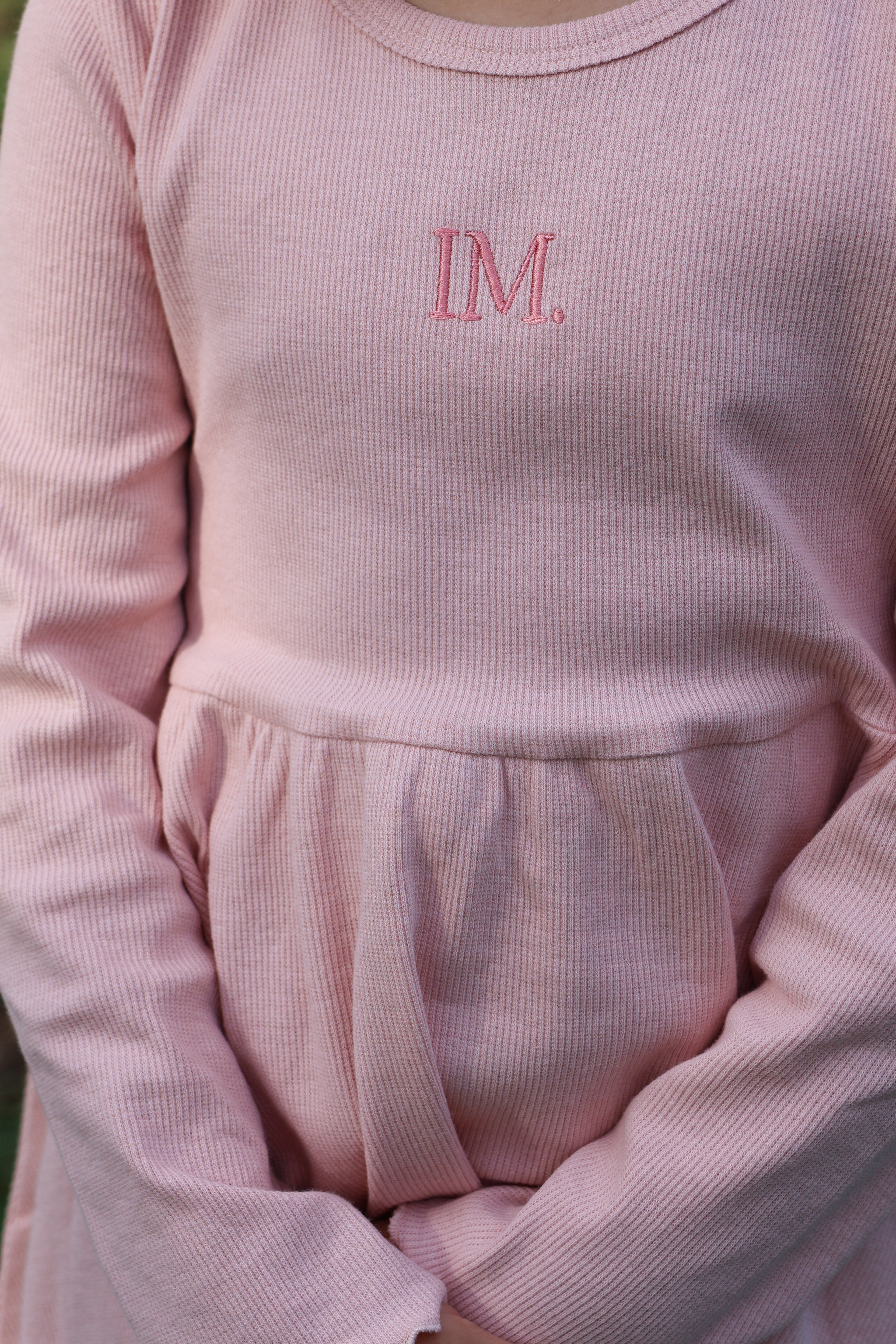 Organic Cotton Maya Dress - Pink