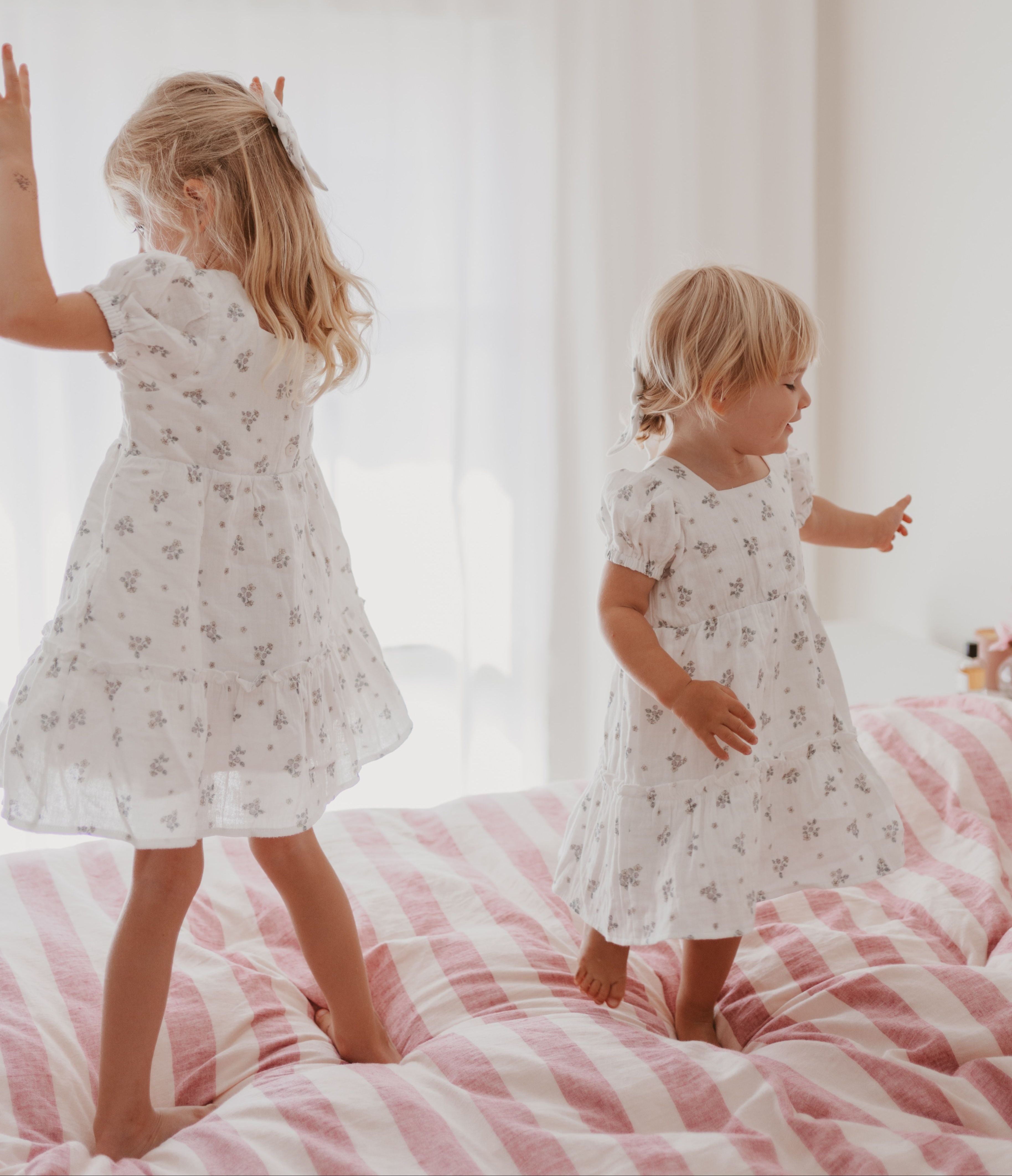 Organic cotton Harper Dress Blueberry