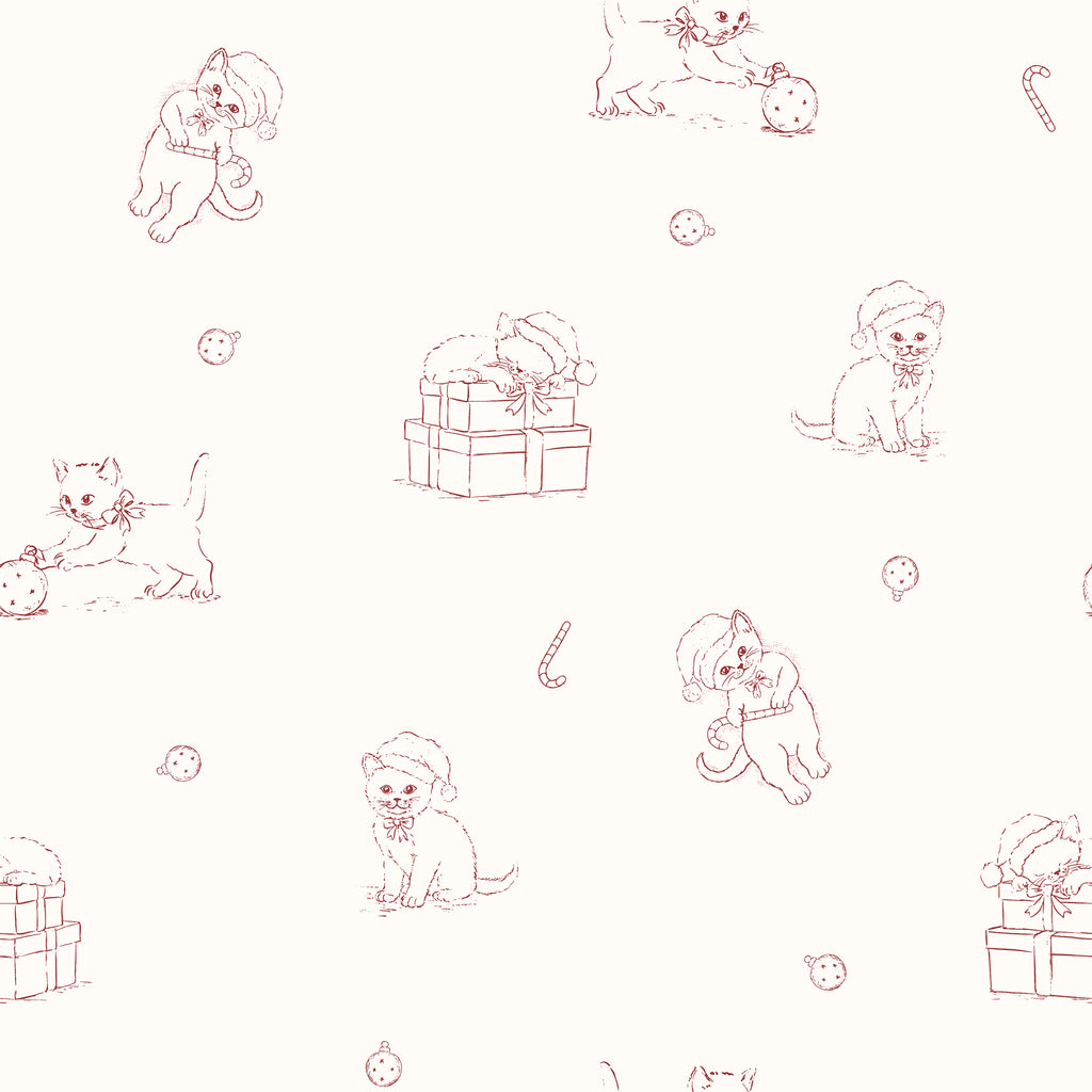 Merry Paws Women's Pointelle Christmas Pyjama Set