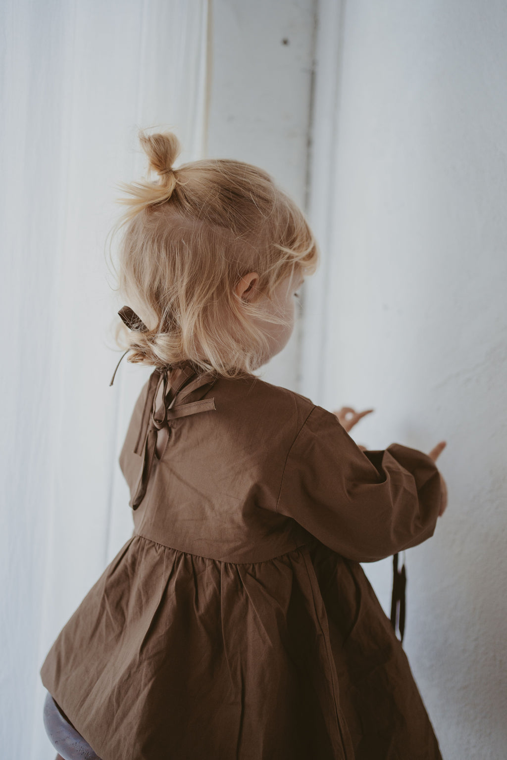 Organic Cotton Long Sleeve Dress